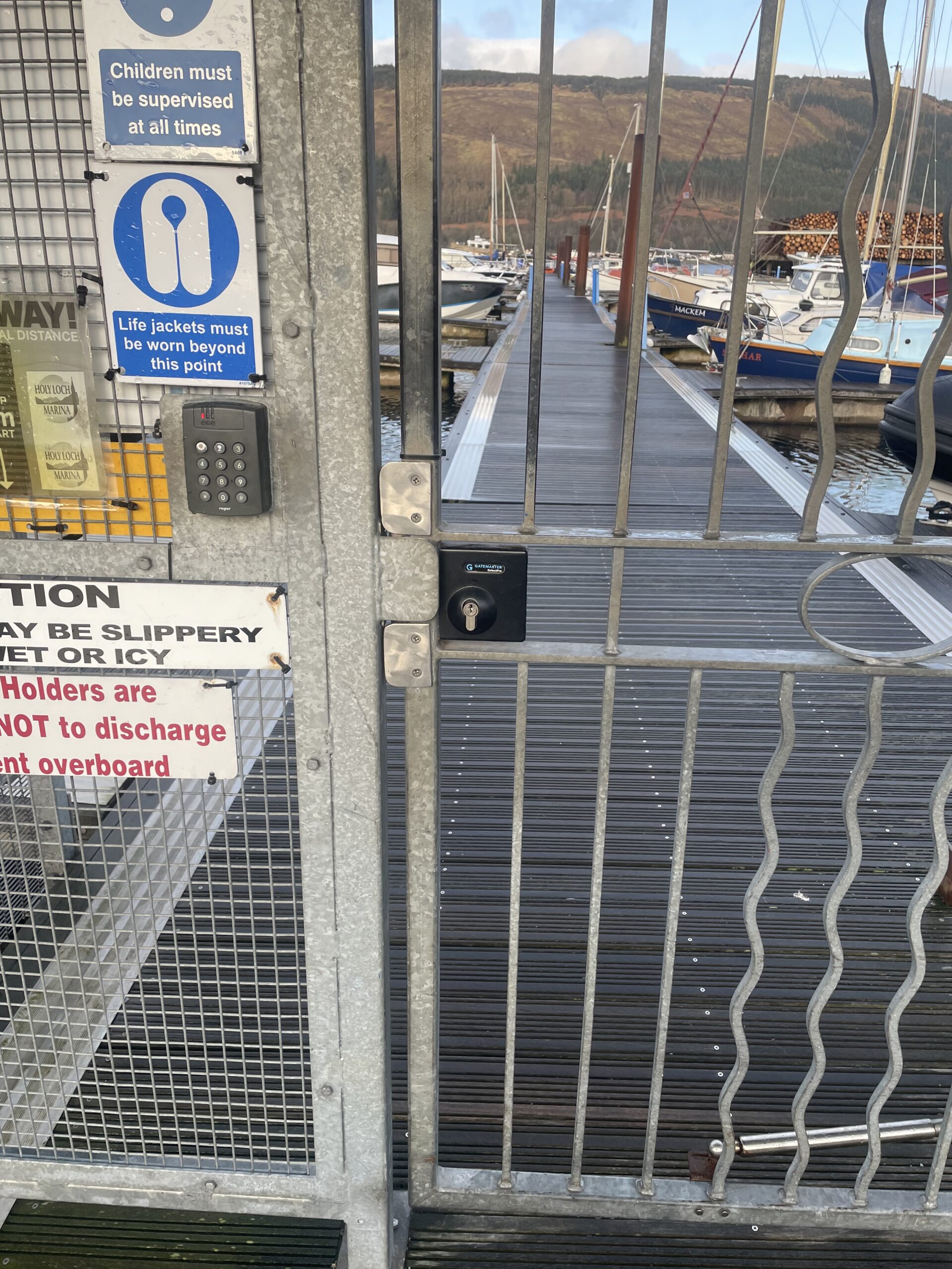 Case Study Digital Lock For Marina Gates Signet Locks