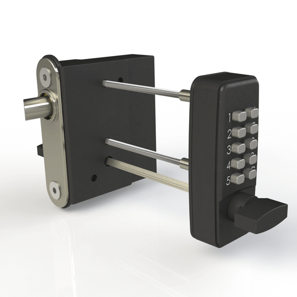Gatemaster Digital Gatelock surface fixed single sided - Signet Locks