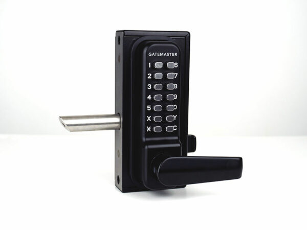 Digital keypad locks with handle and latchbolt